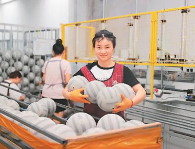 “中国造”体育用品出口火热金年会(图2)